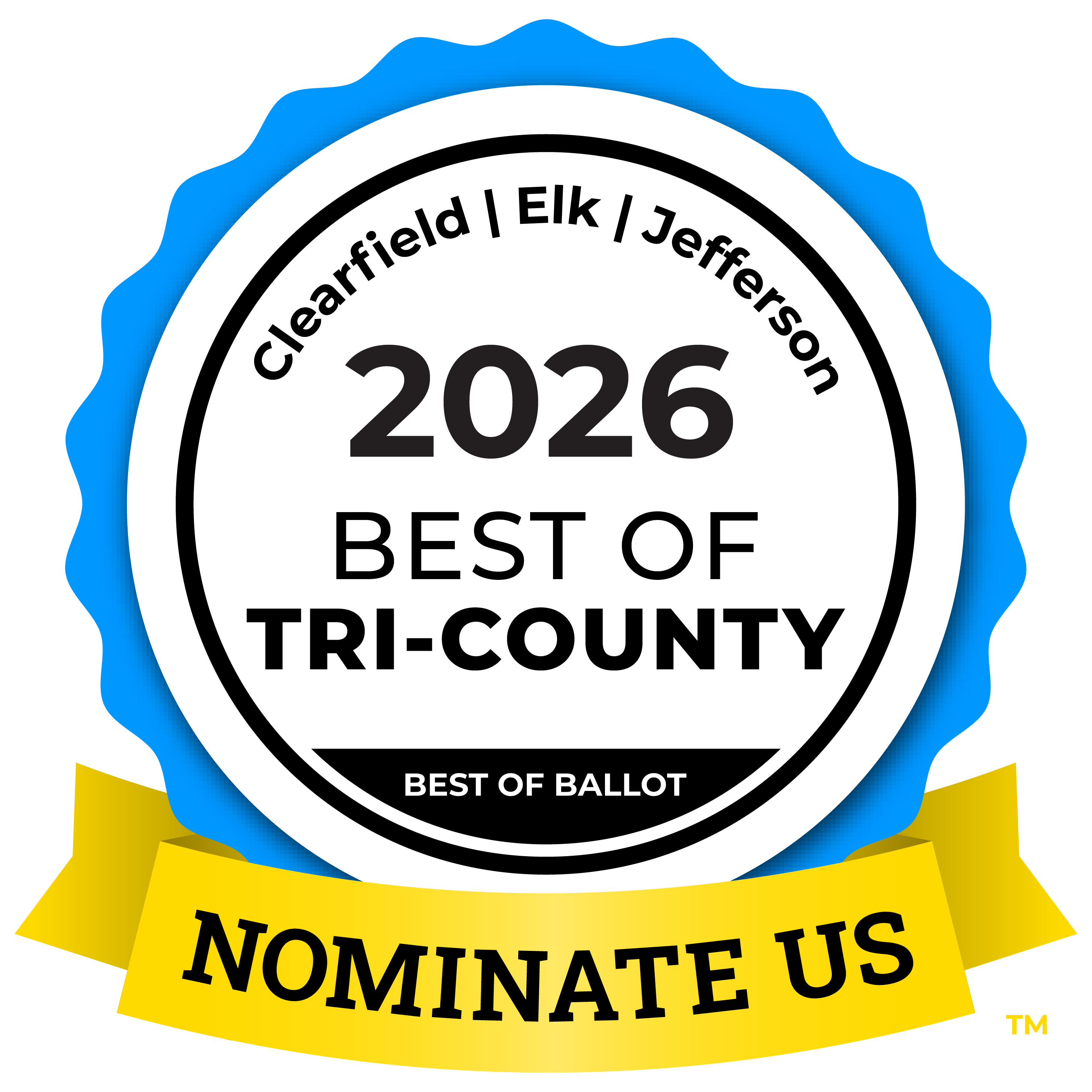 Best of Tri-County 2026 Nomination Badge